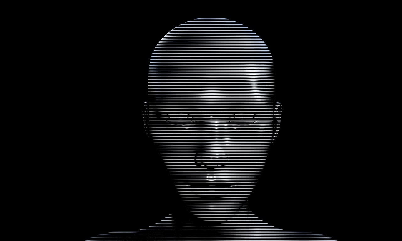 Digital copy of a man's face | Kicking Pixels can take your website design to the future